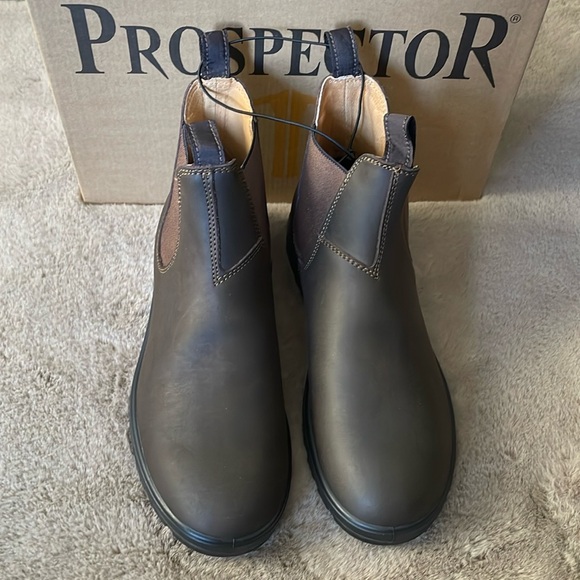 Prospector - Men’s Chelsea Leather Boots - Picture 6 of 7